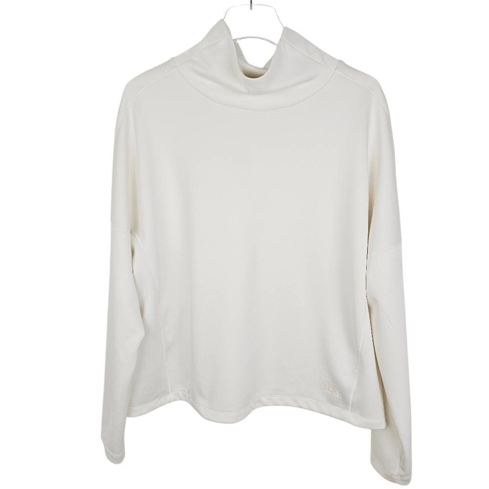 The North Face Ivory Turtleneck Pullover Large